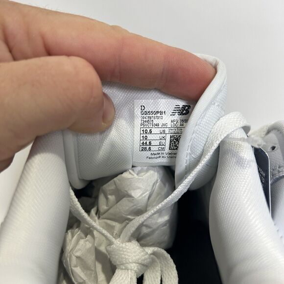 New Balance Shoes 550 “White Grey” 2024